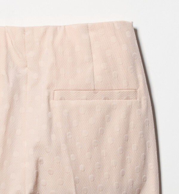 UNITED ARROWS「フクレドットジャガード スリムパンツ ‐ウォッシャブル‐」|チノ|