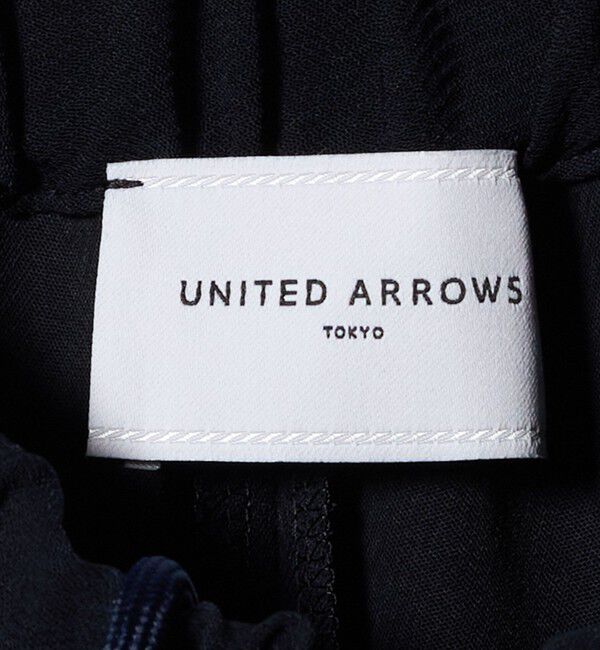 UNITED ARROWS「COMFY ストレート イージーパンツ ‐防汚 UVカット ウォッシャブル‐」|スラックス|