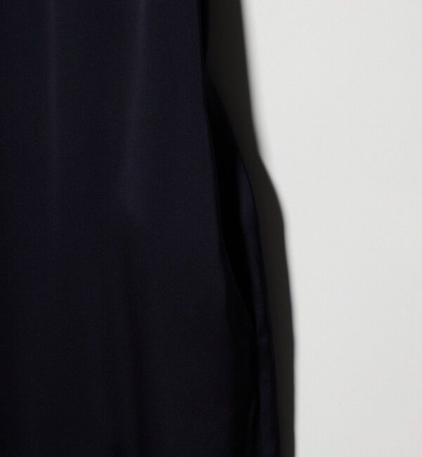 UNITED ARROWS「チュール サテン コンビ ワンピース」|ワンピース|