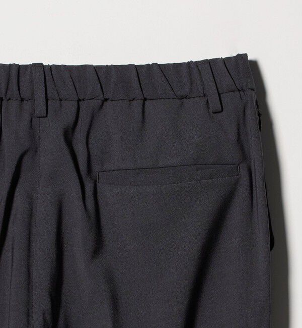UNITED ARROWS「ウールルック ノープリーツ テーパード パンツ UA COZY　ウォッシャブル　ヨコストレッチ」|スラックス|