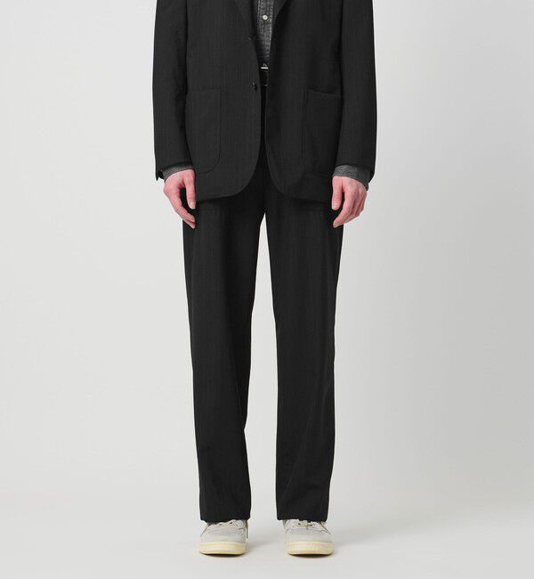 UNITED ARROWS「＜District＞ウォッシュド トロピカルウール ベイカー スラックス」|スラックス|