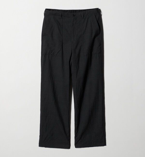 UNITED ARROWS「＜District＞ウォッシュド トロピカルウール ベイカー スラックス」|スラックス|