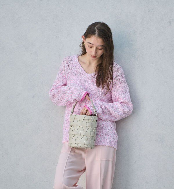 UNITED ARROWS「パネル メッシュ バケットバッグ」|ショルダー・メッセンジャー|