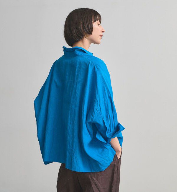 UNITED ARROWS「リネン ドルマン シャツ ‐ウォッシャブル‐」|シャツ・ブラウス|