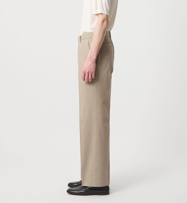 UNITED ARROWS「＜SOVEREIGN＞コットン ツイルノープリーツ ストレート パンツ」|チノ|