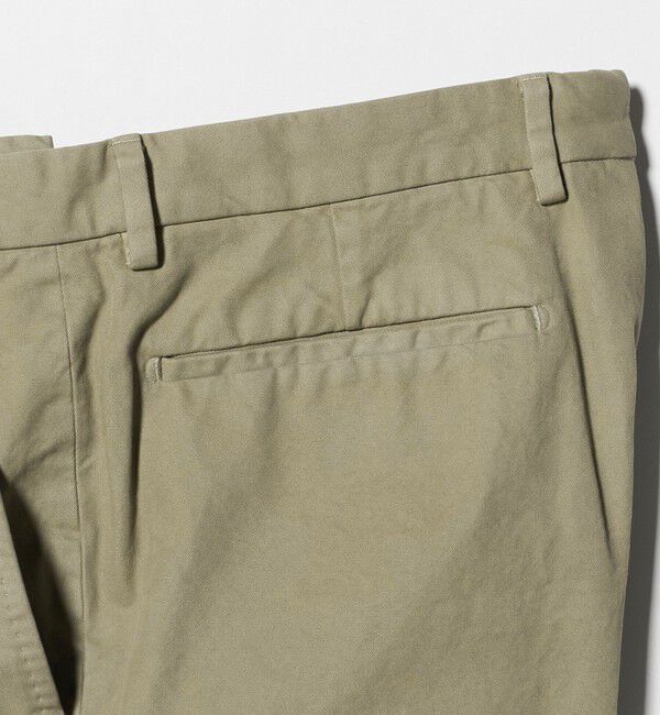 UNITED ARROWS「＜SOVEREIGN＞コットン ツイルノープリーツ ストレート パンツ」|チノ|