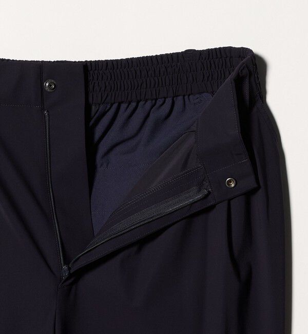 UNITED ARROWS「ジャージー タック ワイドパンツ ‐ウォッシャブル‐」|スラックス|