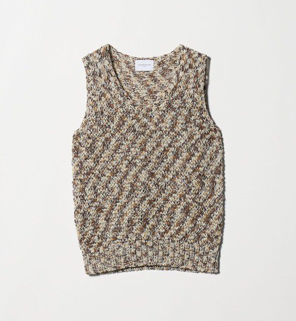 UNITED ARROWS「カラーミックス ニット ベスト」|ベスト・ジレ|