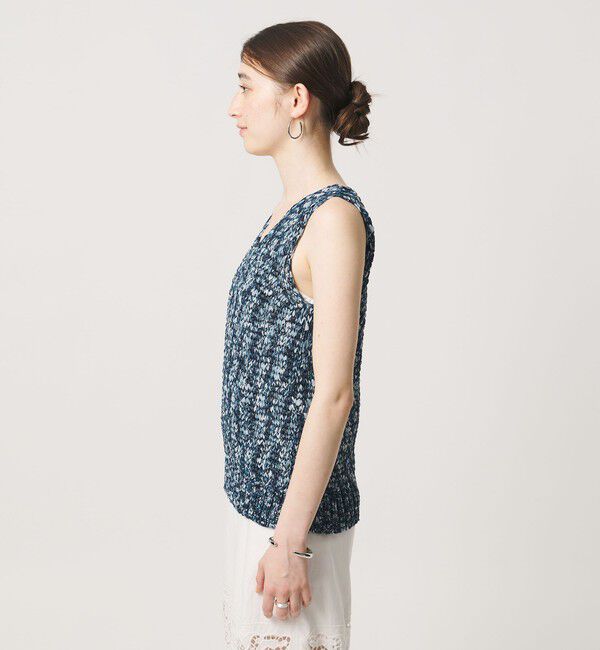 UNITED ARROWS「カラーミックス ニット ベスト」|ベスト・ジレ|