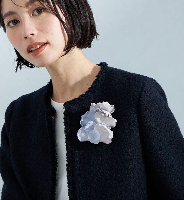 UNITED ARROWS green label relaxing「フラワーミックス コサージュ」|ブローチ・コサージュ|