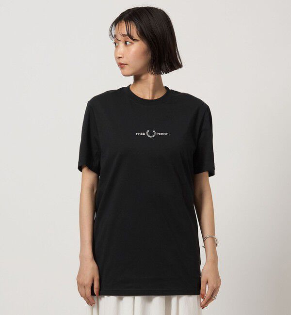 UNITED ARROWS green label relaxing「＜FRED PERRY＞ エンブロイダリー ショートスリーブ Tシャツ」|Tシャツ・カットソー|