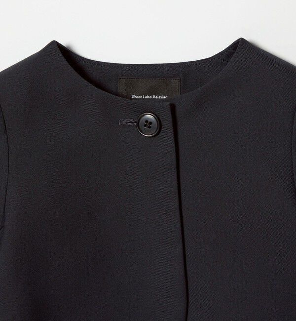 UNITED ARROWS green label relaxing「TRW ソリッド ボレロ / キッズ 110cm-130cm」|ノーカラージャケット|