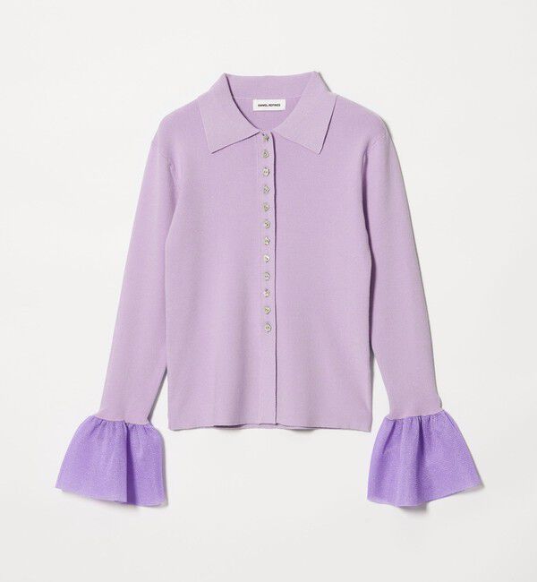 EMMEL REFINES「＜EMMEL REFINES＞EM HW マルチボタン ソデボリューム ニット」|ニット・セーター|