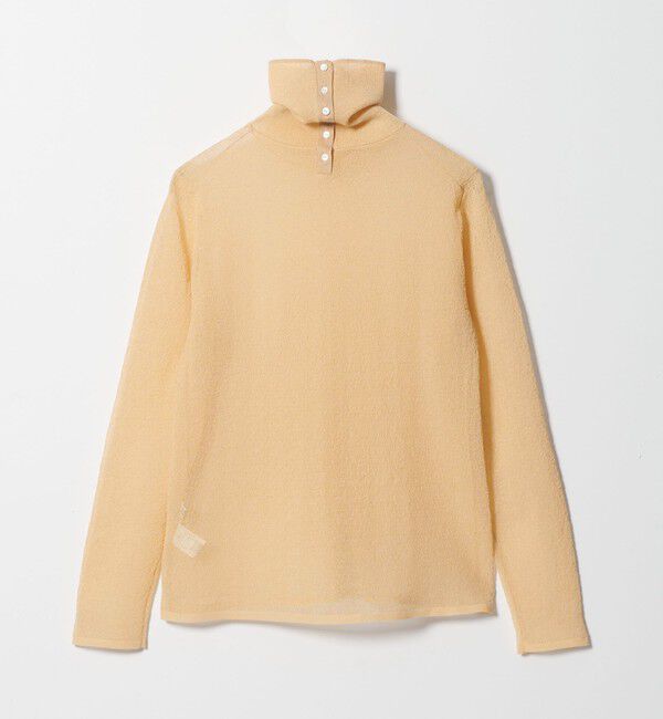 UNITED ARROWS green label relaxing「＜SEASONAL COLLECTION＞ハイゲージ シアー タートル プルオーバー ウォッシャブル」|ニット・セーター|