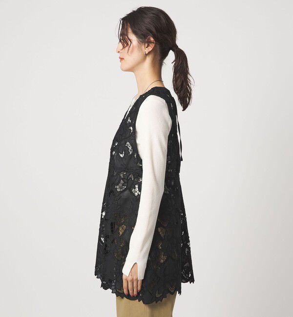 UNITED ARROWS green label relaxing「レース ノースリーブ ブラウス」|シャツ・ブラウス|