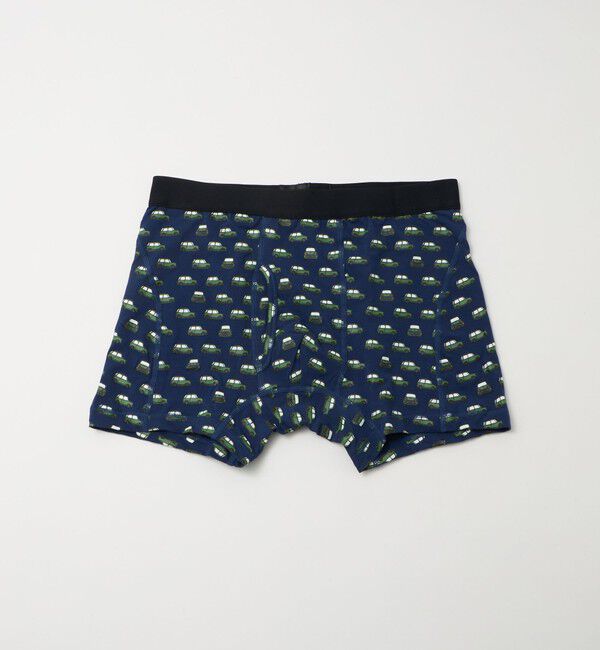 UNITED ARROWS green label relaxing「ファイン オーガニック クーペ ボクサーパンツ」|インナー|NAVY