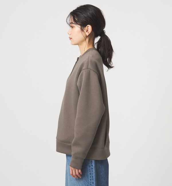 UNITED ARROWS green label relaxing「ダンボール ノーカラー カーディガン」|カーディガン|