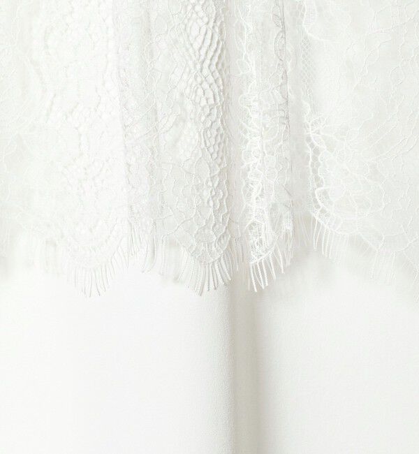 UNITED ARROWS green label relaxing「カサネ レース ブラウス」|シャツ・ブラウス|