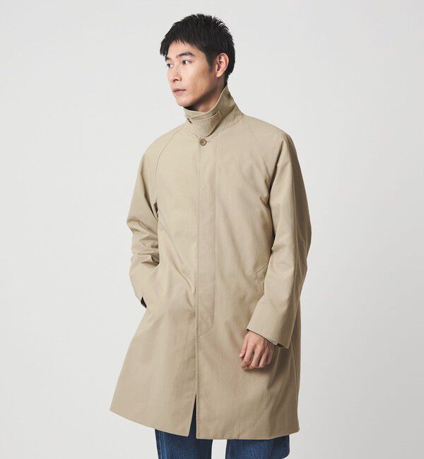 UNITED ARROWS green label relaxing「ナイロンオックス ステンカラーコート ‐撥水‐」|ステンカラーコート|