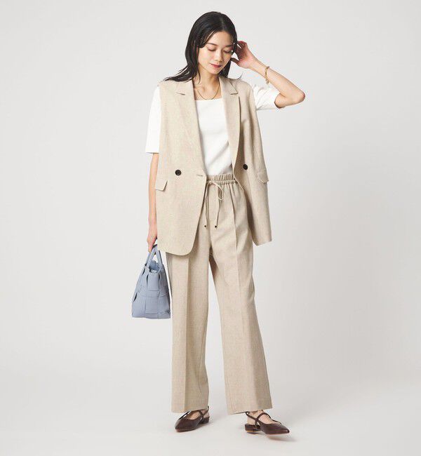 UNITED ARROWS green label relaxing「［size SHORT/TALLあり］ニーハイフレアパンツ」|その他|