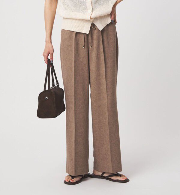 UNITED ARROWS green label relaxing「［size SHORT/TALLあり］ニーハイフレアパンツ」|その他|BEIGE