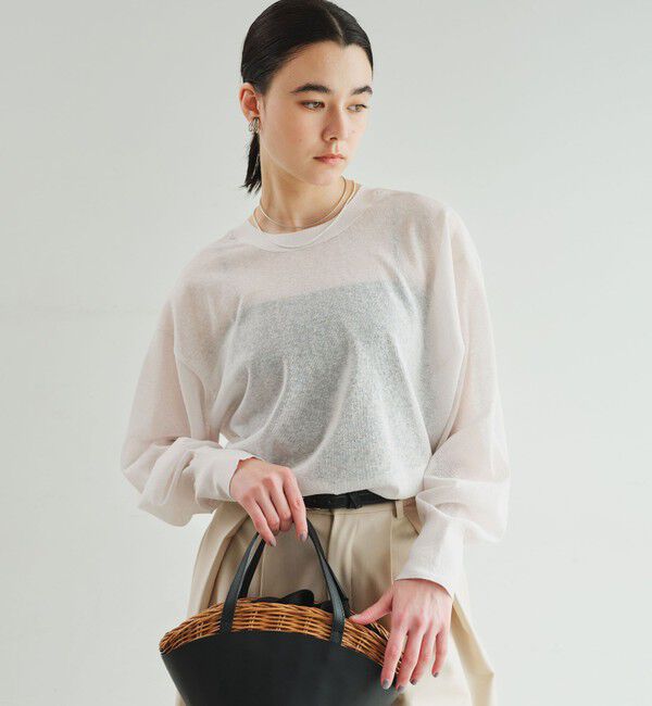 UNITED ARROWS green label relaxing「【結論シリーズ】ビューティーネック2WAYカーデ ウォッシャブル」|カーディガン|