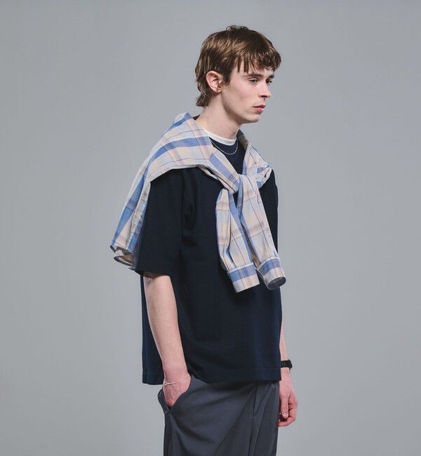 UNITED ARROWS green label relaxing「ウォッシャブル トロ パターン ジャストルーズ シャツ -ストレッチ-」|シャツ・ブラウス|