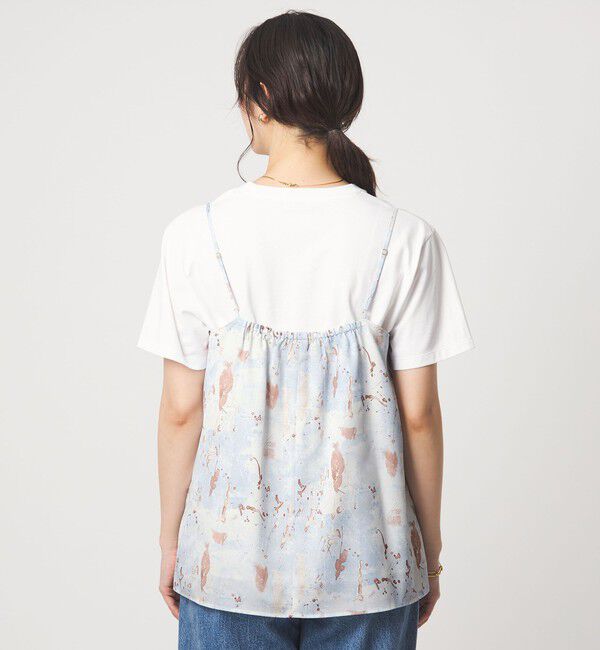 UNITED ARROWS green label relaxing「マーブル プリント キャミソール」|キャミソール|