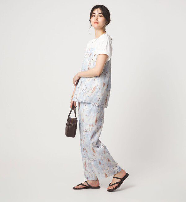 UNITED ARROWS green label relaxing「マーブル プリント キャミソール」|キャミソール|