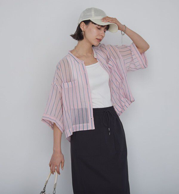 UNITED ARROWS green label relaxing「デコルテタンクトップ / カップインナー」|タンクトップ|