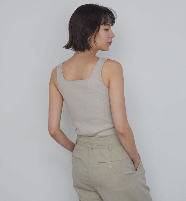 UNITED ARROWS green label relaxing「デコルテタンクトップ / カップインナー」|タンクトップ|