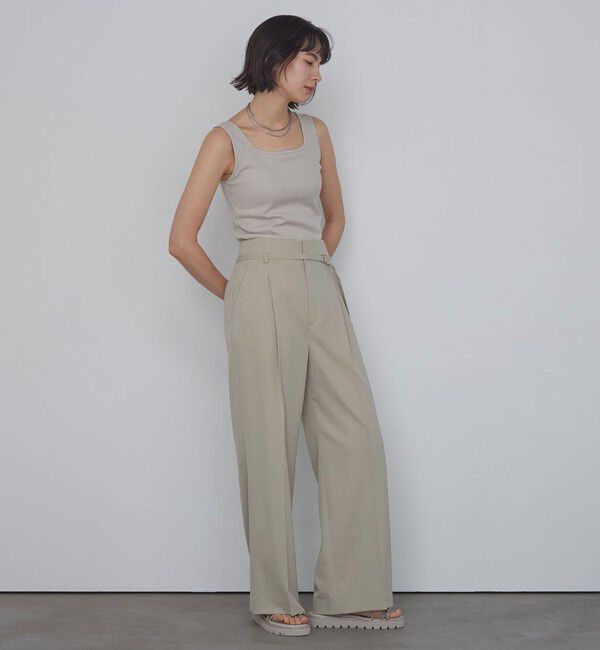 UNITED ARROWS green label relaxing「デコルテタンクトップ / カップインナー」|タンクトップ|