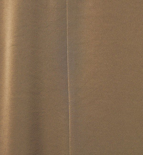 UNITED ARROWS green label relaxing「サテン セミナロー スカート」|フレア|