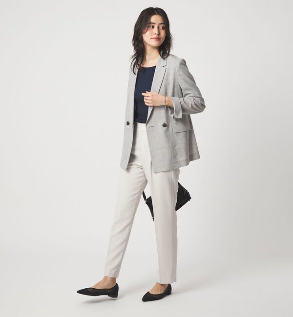 UNITED ARROWS green label relaxing「［size SHORTあり］ライト カチリラ ダブルジャケット」|テーラードジャケット|