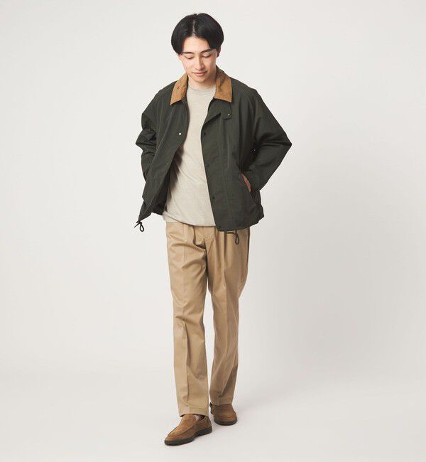 UNITED ARROWS green label relaxing「ウールナイロン テーラード クルーネック Tシャツ ウールT」|Tシャツ・カットソー|