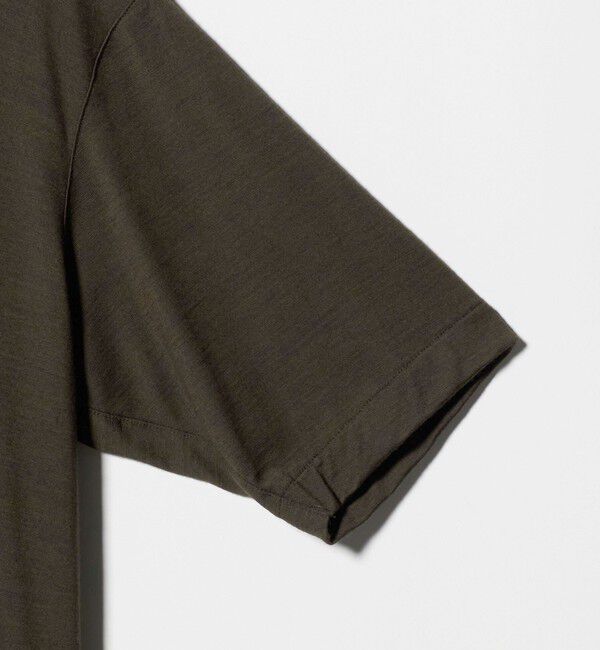 UNITED ARROWS green label relaxing「ウールナイロン テーラード クルーネック Tシャツ ウールT」|Tシャツ・カットソー|