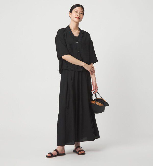 UNITED ARROWS green label relaxing「［size SHORTあり］【WEB限定】＜at ease＞キュロット パンツ」|キュロット|