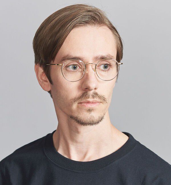 BEAUTY&YOUTH UNITED ARROWS「【別注】＜KANEKO OPTICAL（金子眼鏡）＞James ジェームス アイウェア」|メガネ|GOLD