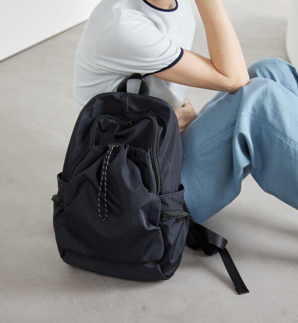 BEAUTY&YOUTH UNITED ARROWS「ドロストポケット リュック」|リュック|BLACK