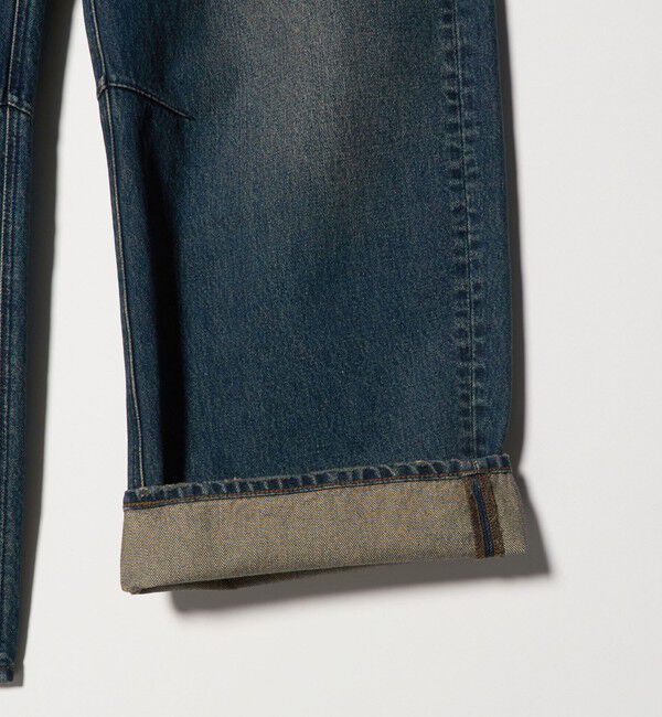 MONKEY TIME「デニム カーブ パンツ」|チノ|