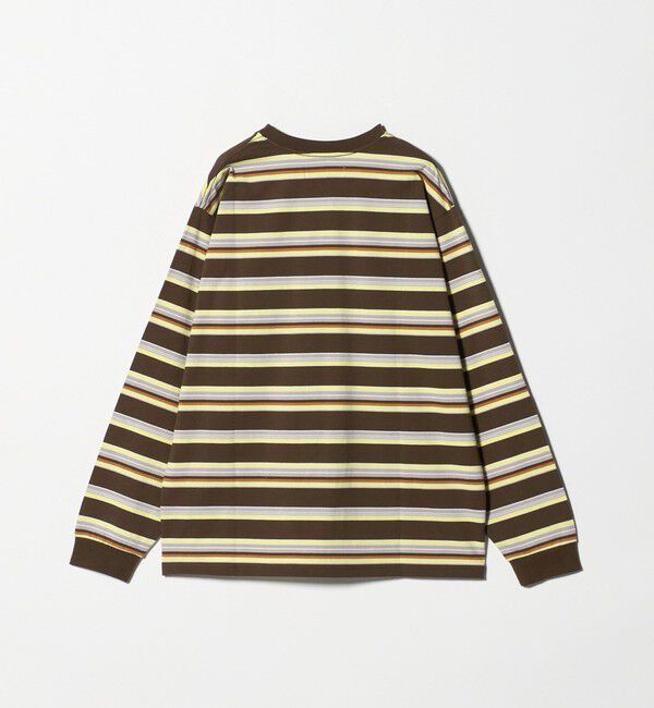 NICE WEATHER「＜NICE WEATHER＞ボーダー ロングスリーブ Tシャツ」|Tシャツ・カットソー|