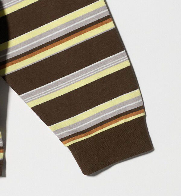 NICE WEATHER「＜NICE WEATHER＞ボーダー ロングスリーブ Tシャツ」|Tシャツ・カットソー|