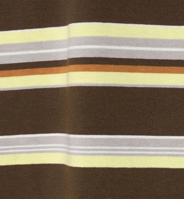 NICE WEATHER「＜NICE WEATHER＞ボーダー ロングスリーブ Tシャツ」|Tシャツ・カットソー|