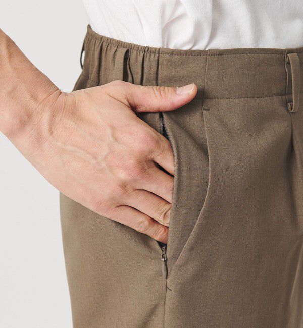 BEAUTY&YOUTH UNITED ARROWS「東レ/TORAY ナノデザイン イージースラックス NO.3 ウォッシャブル セットアップ対応可能」|チノ|