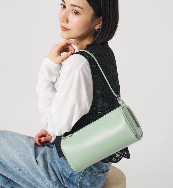 BEAUTY&YOUTH UNITED ARROWS「＜YAHKI＞スクエア ダブルジップ ショルダーバッグ」|ショルダー・メッセンジャー|