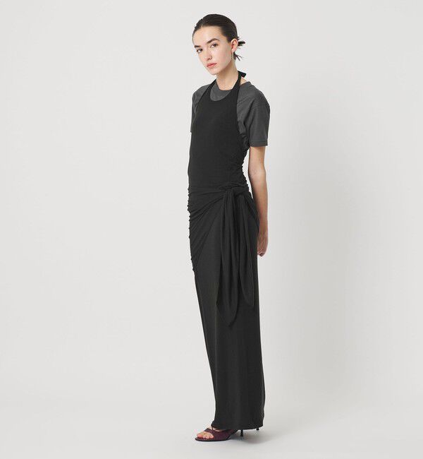 ATTISESSION「＜ATTISESSION＞ホルターネック ロングワンピース」|ワンピース|
