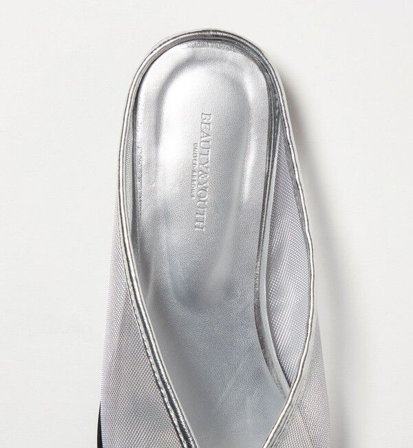 BEAUTY&YOUTH UNITED ARROWS「チュール スライダー サンダル」|サンダル|