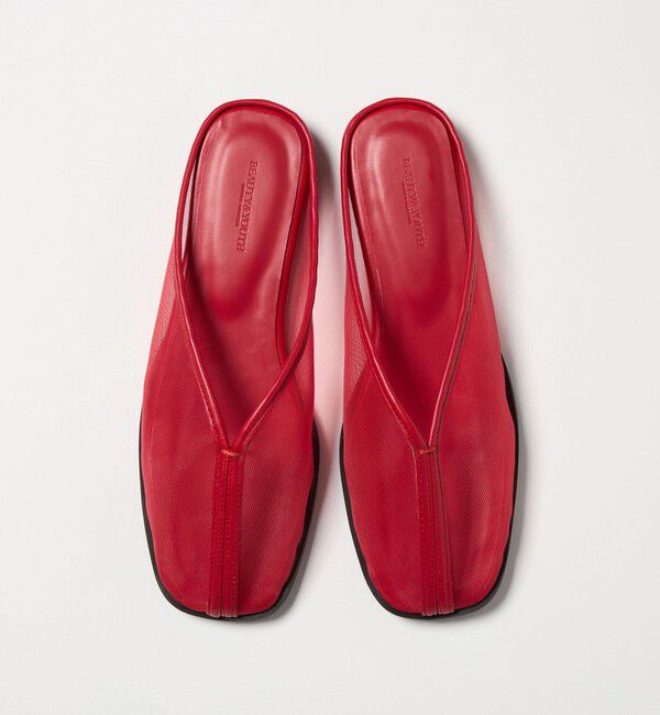 BEAUTY&YOUTH UNITED ARROWS「チュール スライダー サンダル」|サンダル|