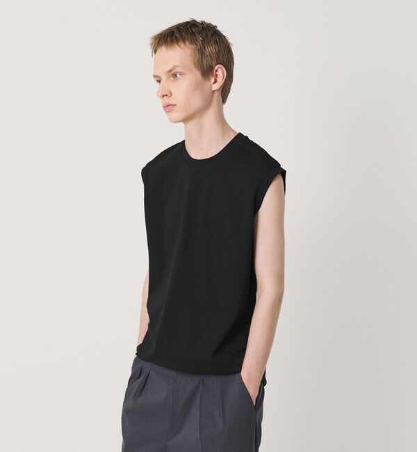 BEAUTY&YOUTH UNITED ARROWS「クール デオドラント ノースリーブ Tシャツ 抗菌防臭 接触冷感」|Tシャツ・カットソー|