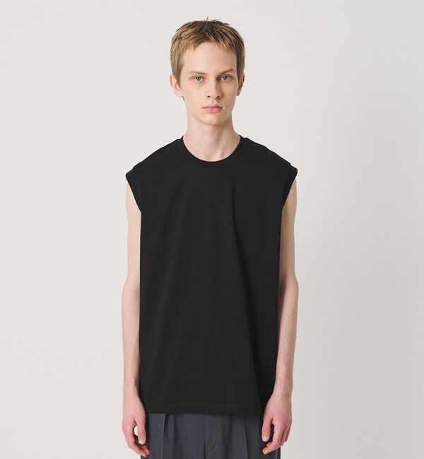 BEAUTY&YOUTH UNITED ARROWS「クール デオドラント ノースリーブ Tシャツ 抗菌防臭 接触冷感」|Tシャツ・カットソー|